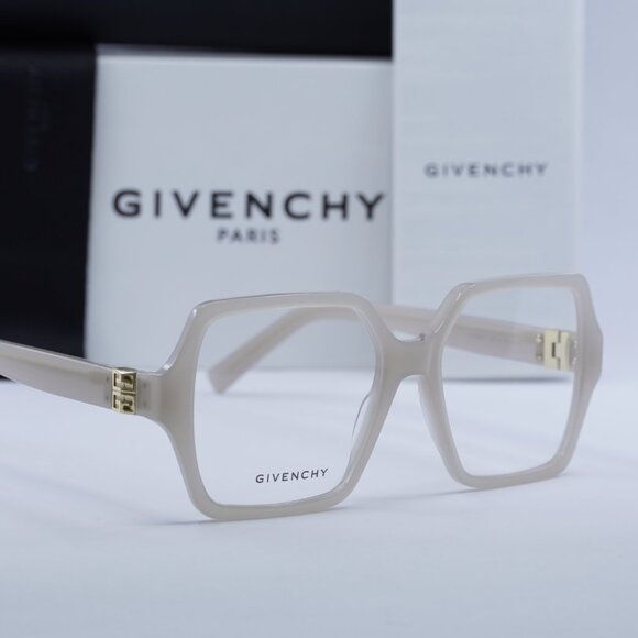 Final Price! Givenchy GV50050I 059 Beige Eyeglasses 54mm - Picture 6 of 13